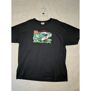 Nascar Chase Authentics Dale  Jr 88 Amp Energy Men's T Shirt Black 2XL Cotton